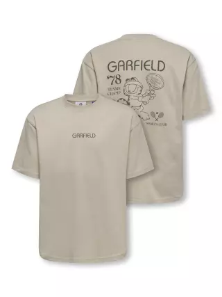 Only & Sons Garfield printti T-paita, Silver Lining