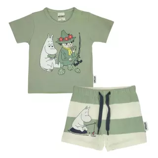 Moomin shorts set, Day off