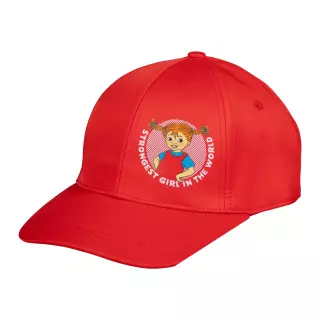 Peppi Pitkätossu lippis, Punainen