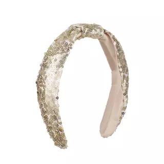 Rockahula Sequin Headband, Gold