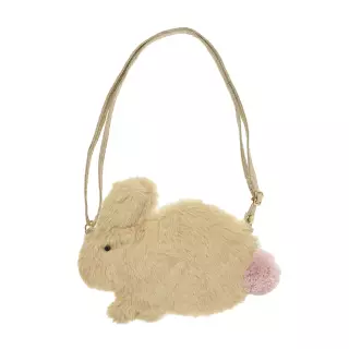 Rockahula Beige Fluffy Bunny bag