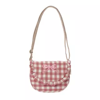 Rockahula Gingham Ruffle Bow bag