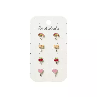 Rockahula Carnival Clip On Earrings 4-pack