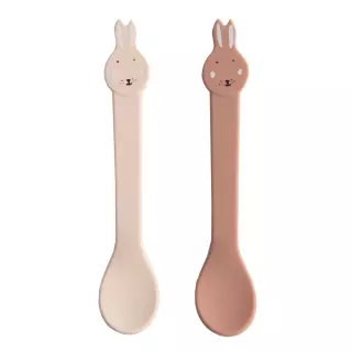 Trixie Ensilusikka silikoni 2-pack Mrs. Rabbit