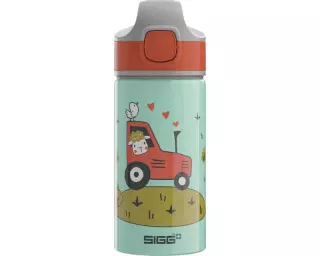 SIGG Miracle Kids juomapullo Tractor Farm, 0,4L