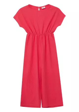 s.Oliver Jumpsuit with wide leg, Coral red
