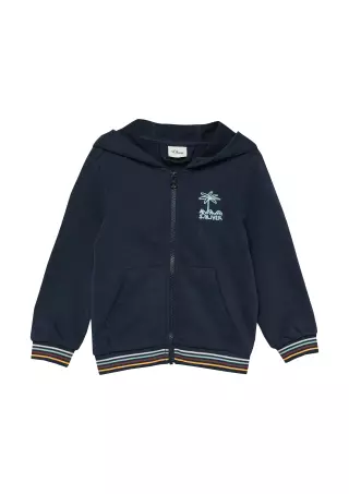 s.Oliver Sweatshirt Jacket, Dark blue