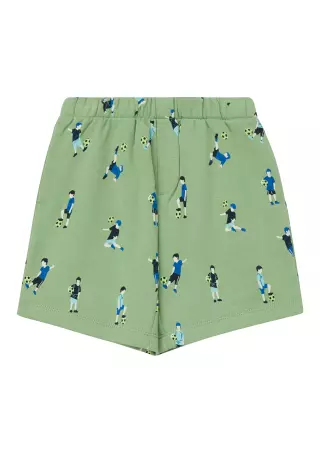 s.Oliver College shorts Footballer, Sage green