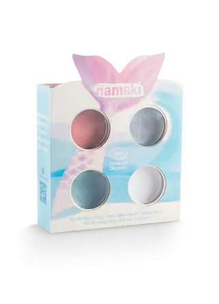 Namaki Kasvomaalaussetti - 4 väriä, Merenneito