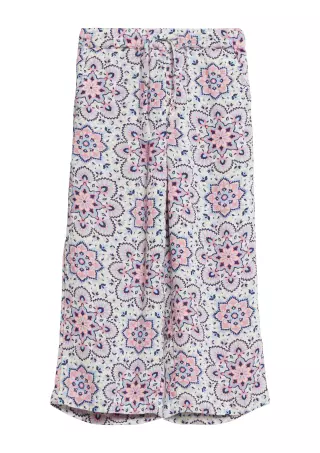 s.Oliver Wide leg viscose trousers, Violet