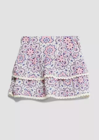 s.Oliver Viscose skirt, Violet