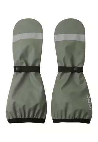 Reima lined mittens Puro, Greyish green