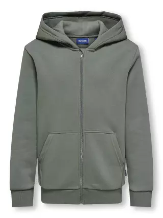 Only & Sons Ceres zipper hoodie, Castor Gray