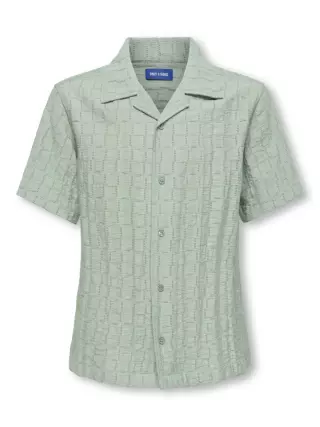 Only & Sons Junior Carter lyhythihainen kauluspaita, Iceberg Green