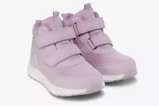 Viking Bouncy Glitter Mid WP 2V mid-season shoes, Lilac