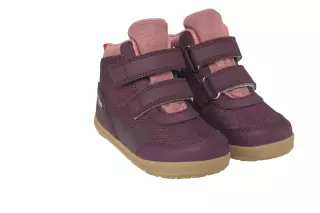 Viking Aspen Mid WP 2V Barefoot mid-season shoes, Plum