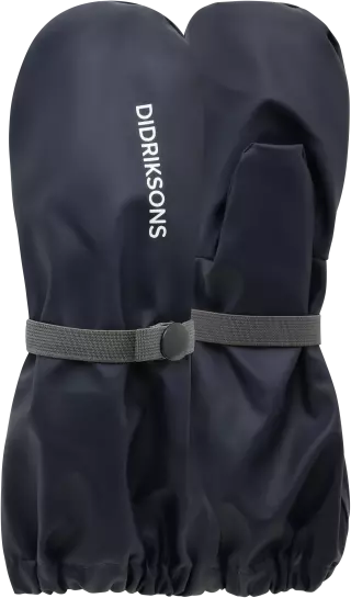Didriksons Pileglove rain mittens with lining, Navy