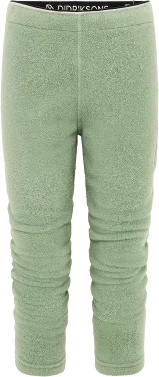 Didriksons Monte fleece pants, Sage Green