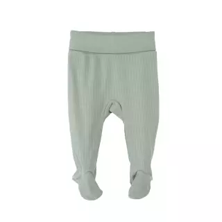 Nalle trousers with footies, Green