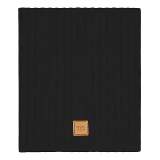 Metsola Wide Rib tube scarf, Licorice