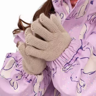Jonathan knitted cotton gloves