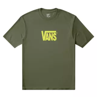 Vans Stretch Logo SS T-paita, Green Balsam
