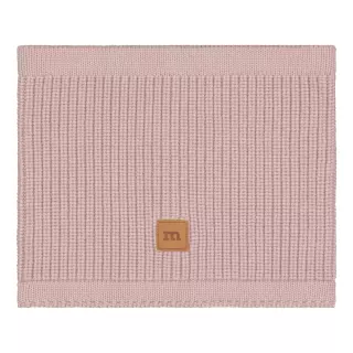 Metsola knitted merino wool tube scarf, Hearty Pink