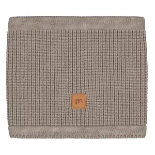 Metsola knitted merino wool tube scarf, Stormy
