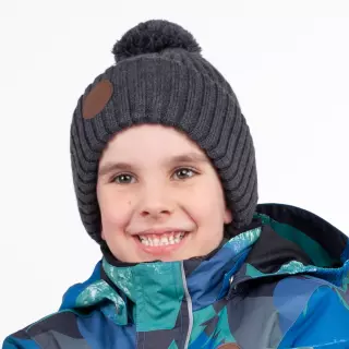 Jonathan knitted merino wool beanie