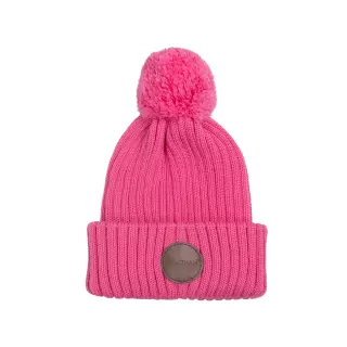 Jonathan knitted merino wool beanie, Pink