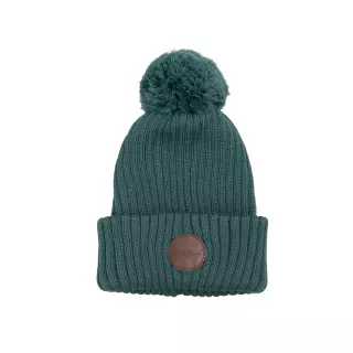 Jonathan knitted merino wool beanie, Green