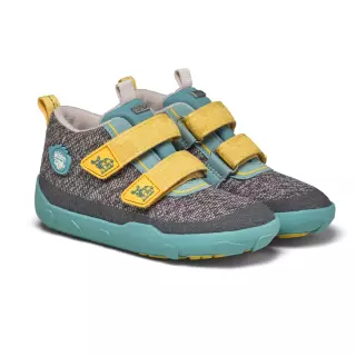 Affenzahn Low Boot Knit Happy mid-season shoes, Rhino
