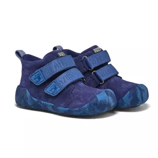 Affenzahn Prewalker Low Boot Leather Talky, Elephant