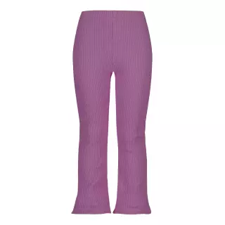 Metsola Heavy Rib Flare leggings, Icy Blossom