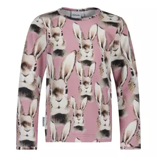 Metsola Bunny shirt, Frosty Pink