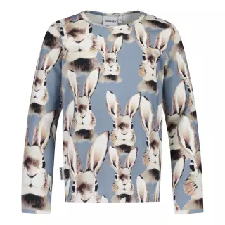 Metsola Bunny shirt, Frosty Blue