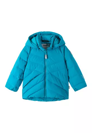 Reima toddlers' down jacket Kupponen, Aquatic Blue