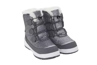 Viking Toasty Glitter Warm GTX Zip winter shoes, Dark Grey