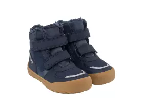Viking Rowan Warm WP 2V barefoot winter shoes, Navy