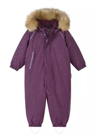 ReimaTec toddlers' down overall Aapua, Deep Purple